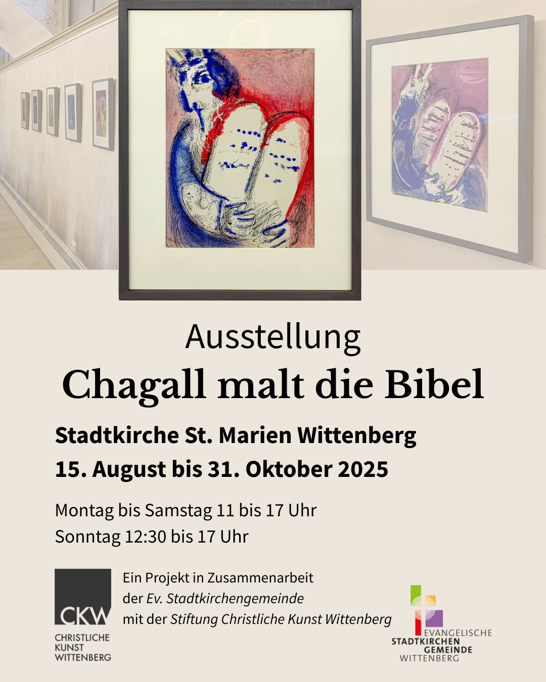 Ausstellung Stadtkirche Chagall Ausstellung Stadtkirche Chagall