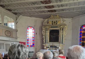 Altar der Kirche in Gentha | Foto: A. Schulze